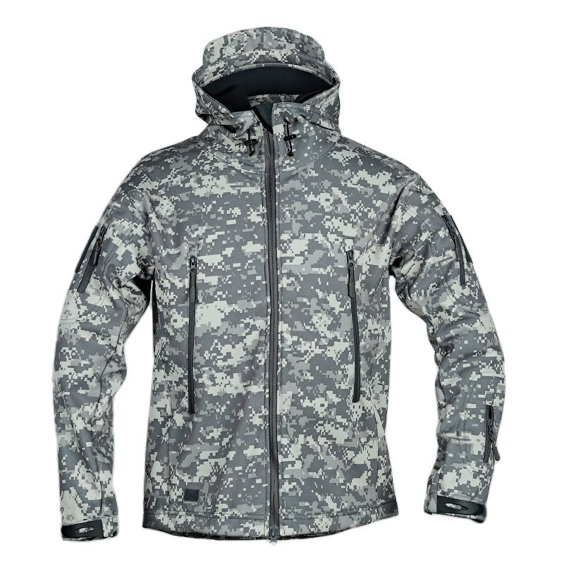 Windproof Jacket Softshell - 2025 Haifischhaut Soft Shell Winter Plüsch