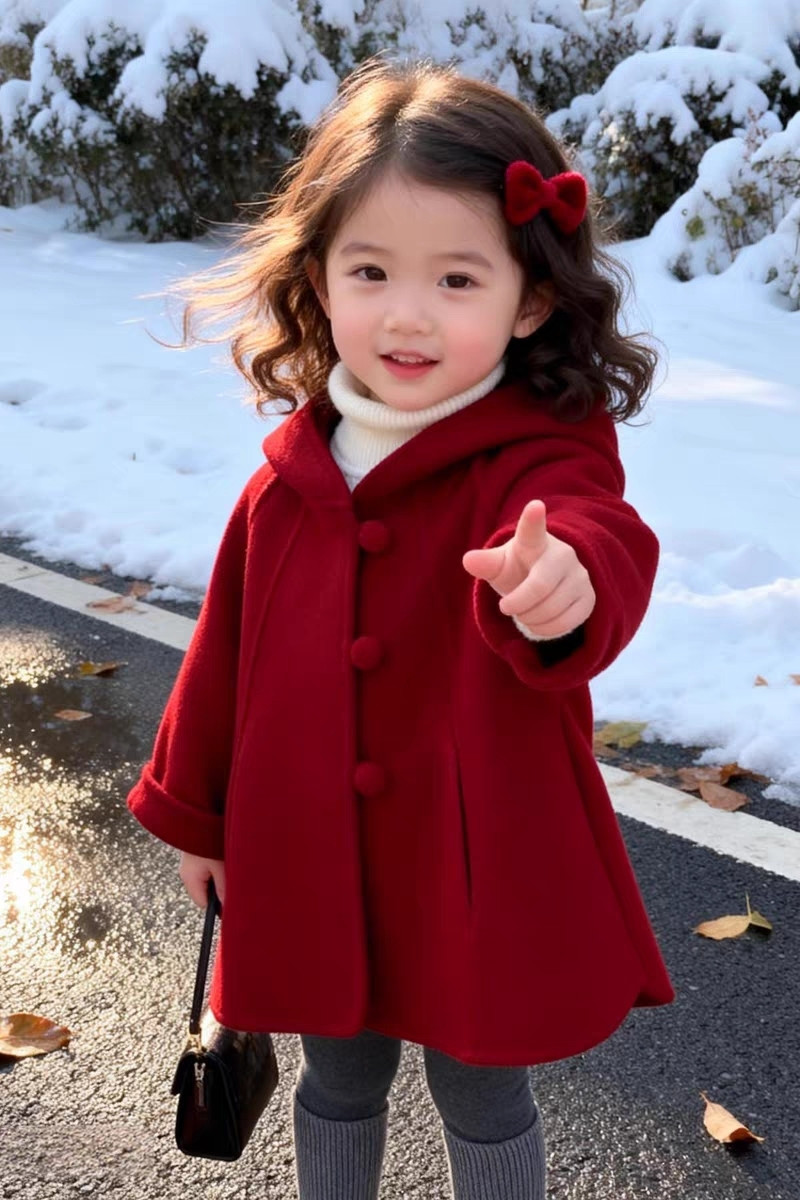 Mädchen-Wollmantel Herbst Wint – Winter Clothing Baby Girl Bewertung und Preis