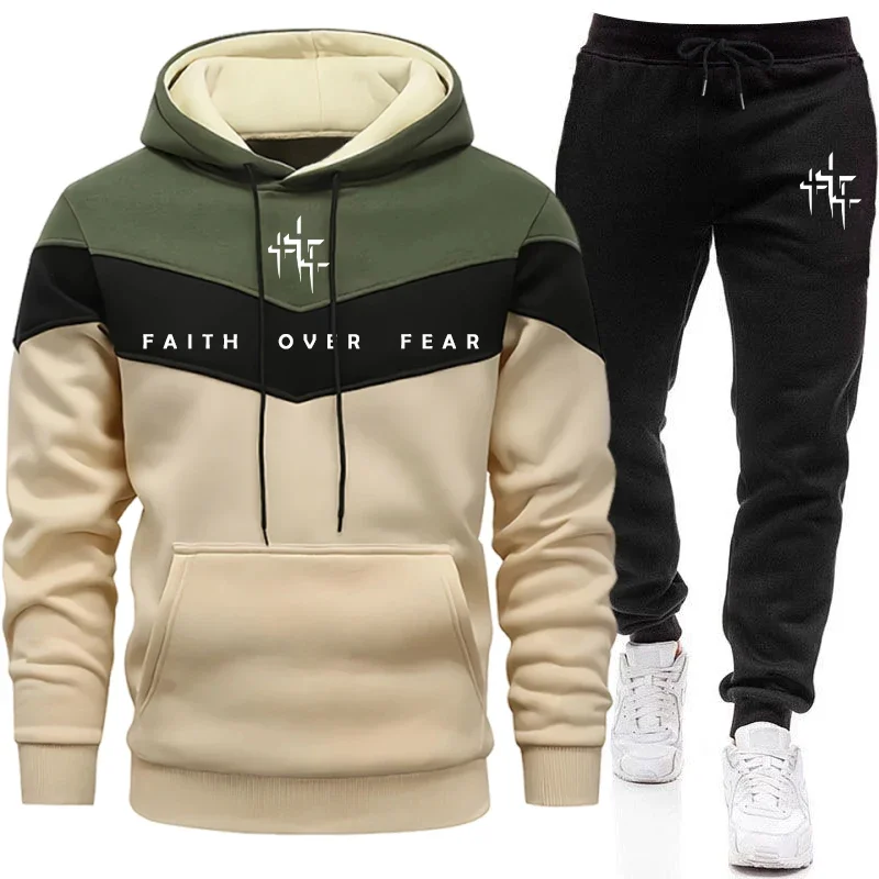 Faith Over Fear Herren-Trainin – Winter Clothing Hoodie Bewertung und Preis