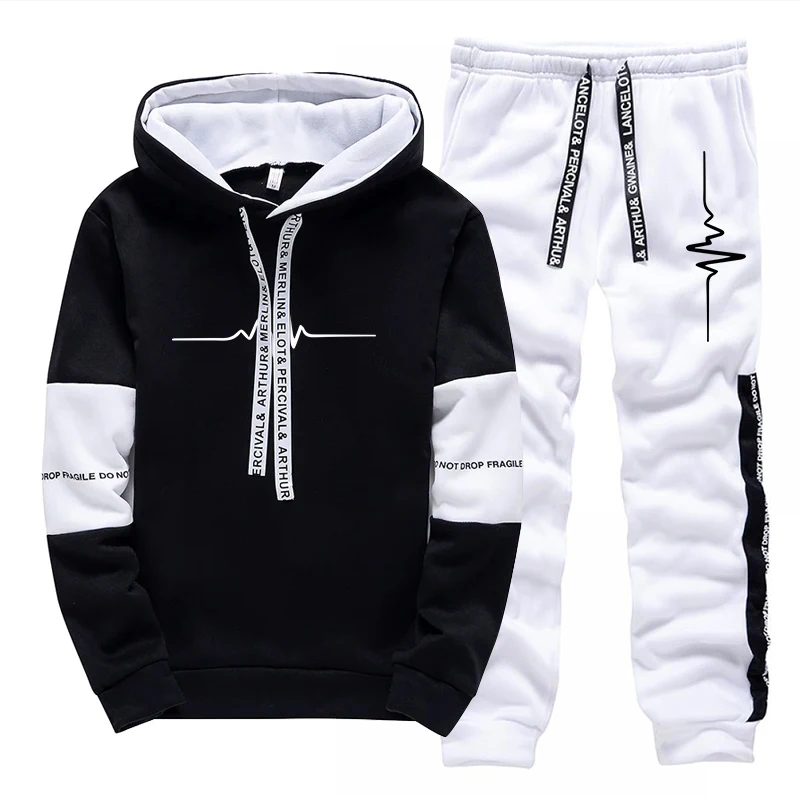 Herren-Trainingsanzug, hochwer – Winter Clothing Hoodie Bewertung und Preis