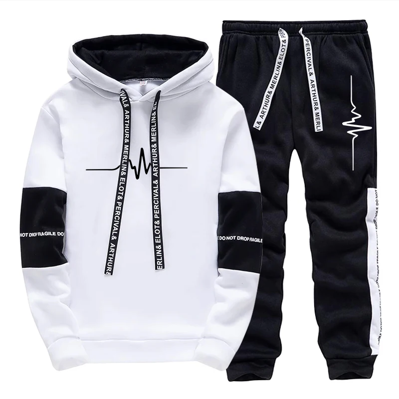 Herren-Trainingsanzug, hochwer – Winter Clothing Hoodie Bewertung und Preis