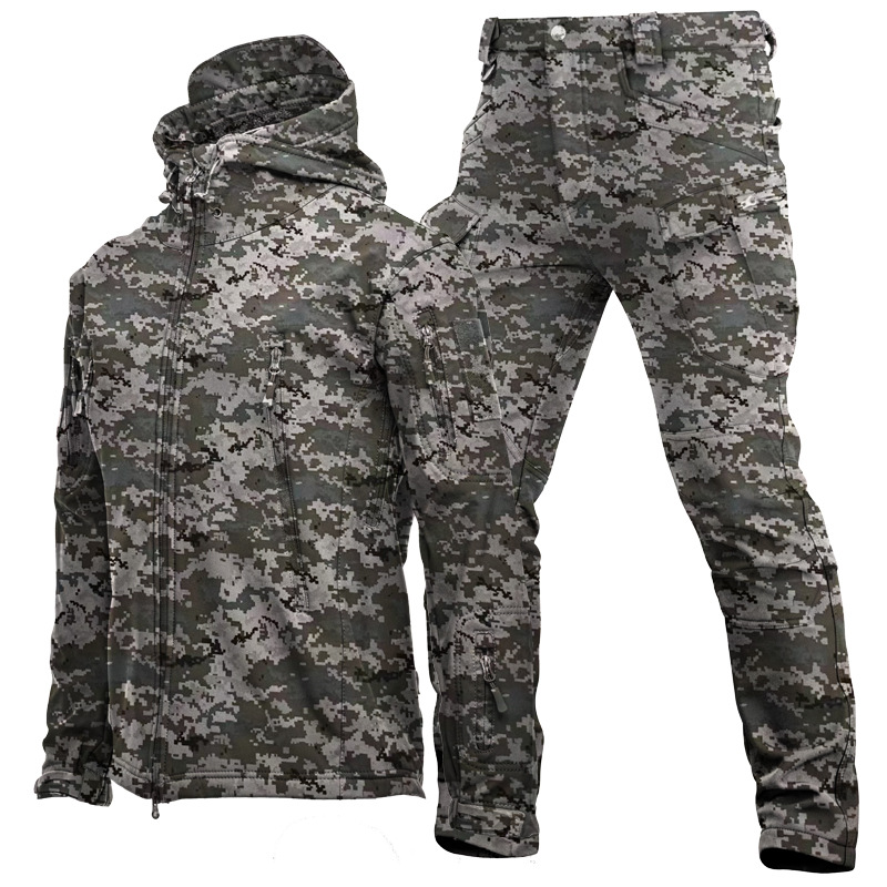 Winter Herren Dicke Winddichte – Windproof Jacket Softshell Bewertung und Preis