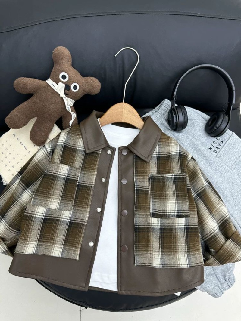 Kinder Plaid Jacke Jungen Früh – Winter Clothing For Toddlers Bewertung und Preis
