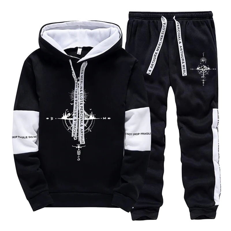 Neuer Herbst-Winter-Herren-Tra – Winter Clothing Hoodie Bewertung und Preis