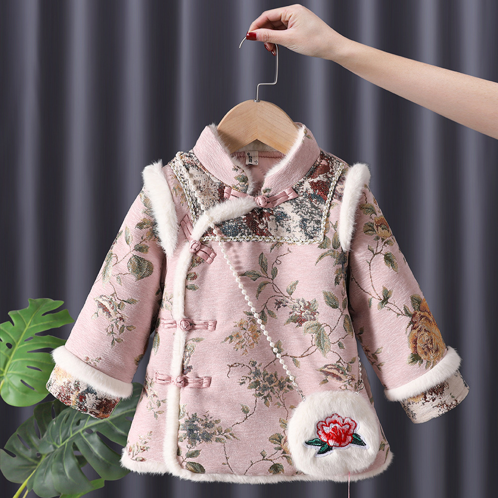 Winter Baby Mädchen Hanfu Kind – Winter Clothing Baby Girl Bewertung und Preis